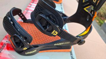 Snowboard bindingen Union Cadet PRO maat m beschikbaar voor biedingen