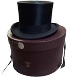 Francy Tailor hoge fluwelen hoed maat 53, Hoed, Ophalen of Verzenden, 57 cm (M, 7⅛ inch) of minder, Francy Tailor