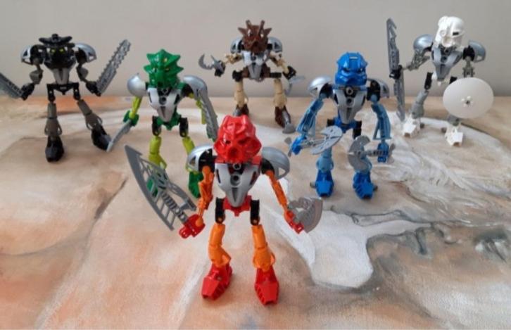 Complete serie Lego Bionicle Toa Nuva, Kinderen en Baby's, Speelgoed | Duplo en Lego, Zo goed als nieuw, Lego, Complete set, Ophalen of Verzenden