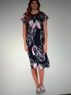 Nieuwe jurk blauw met een bloemen mt. 36/38 Gina Benotti, Overige kleuren, Nieuw, Ophalen of Verzenden, Maat 36 (S)