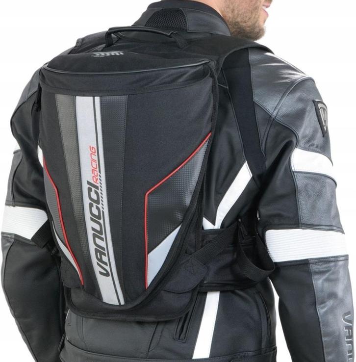 Motor rugzak Vanucci 18L, Motoren, Accessoires | Koffers en Tassen, Zo goed als nieuw, Ophalen of Verzenden