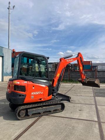 Kubota KX 027-4 minigraver (bj 2017) beschikbaar voor biedingen