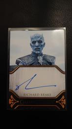 GOT Richard Brake / Night King Autograph card, Verzenden, Zo goed als nieuw