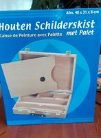 Houten schilderkoffer, nieuw, Ophalen of Verzenden, Nieuw, Overige typen