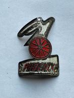 Stokoud balhoofdplaatje Phoenix. Balhoofd plaatje., Ophalen of Verzenden, Gebruikt, Overige typen