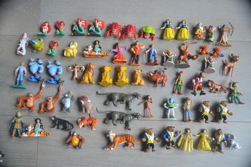 verzameling van 62 oude Walt Disney / pixar figuurtjes, Verzamelen, Disney, Gebruikt, Beeldje of Figuurtje, Leeuwenkoning of Jungle Boek