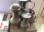 Tin decoratie set, Antiek en Kunst, Antiek | Tin, Ophalen of Verzenden