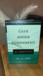 KR-1 Ds J.J. Tanis - Geen ander Fundament, Ophalen of Verzenden, Zo goed als nieuw, J.J. Tanis