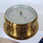 Vintage Engelse Scheepsbarometer made in England 20,5 cm., Ophalen of Verzenden, Gebruikt, Barometer