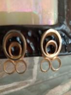 Vintage retro Oorclips goudkleur, Ophalen of Verzenden, Nieuw, Goud, Overige materialen