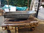 Zinken bad waterdicht, Ophalen