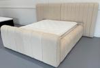 Japandi boxspring met opbergruimte 160x200/180x200 cm €999, Japandi, Ophalen of Verzenden, 180 cm, Stof