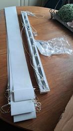 Witte lamellen 75 cm breed x 138 lang in te korten, Verzenden, 50 tot 100 cm, Zo goed als nieuw, Wit