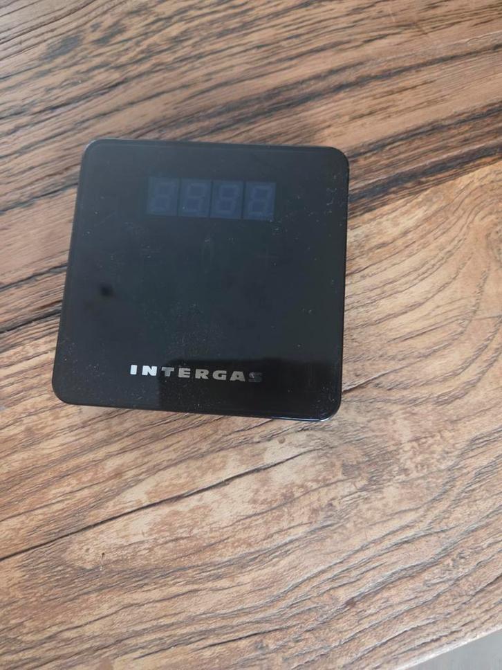 Intergas Thermostaat - Zo goed als nieuw!, Doe-het-zelf en Verbouw, Thermostaten, Zo goed als nieuw, Slimme thermostaat, Ophalen of Verzenden