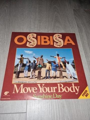 12 inch maxisingle van Osibisa  : move your body ( FUNK/SOUL beschikbaar voor biedingen