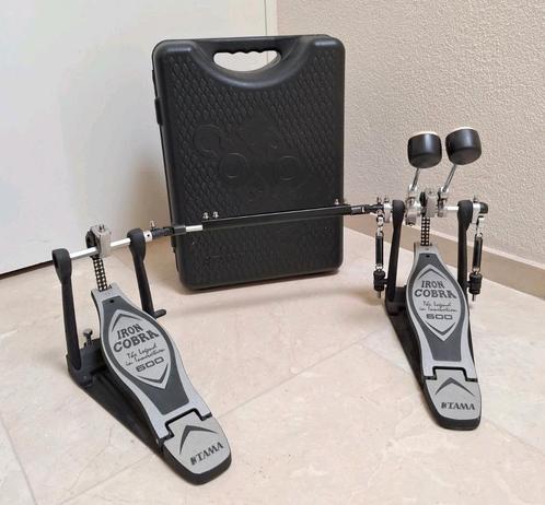 Tama Iron Cobra 600 double bass pedal dubbel baspedaal kick, Muziek en Instrumenten, Instrumenten | Onderdelen, Zo goed als nieuw