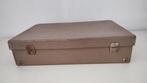 K495 VINTAGE koffer jaren 50/60 karton klein formaat, Sieraden, Tassen en Uiterlijk, Koffers, Overige materialen, Gebruikt, Onbekend