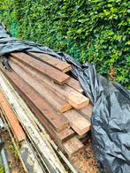 Gebruikte balken 3-4-5 mtr lengte, Doe-het-zelf en Verbouw, Hout en Planken, Ophalen, Zo goed als nieuw, Balk, Vuren