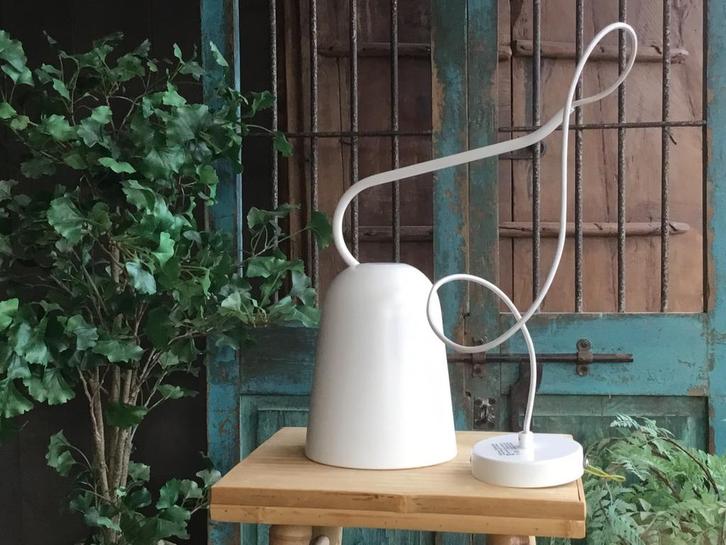 Hanglamp wit ijzer, Huis en Inrichting, Lampen | Hanglampen, Nieuw, Minder dan 50 cm, Ophalen of Verzenden