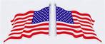 USA [Amerikaanse vlag] sticker set #1, Verzenden