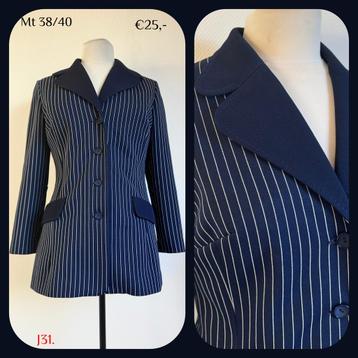 J31. Vintage colbert mt 38/40 beschikbaar voor biedingen