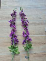 Silka Delphinium 2x paarse zijde tak nieuw 127 cm, Huis en Inrichting, Woonaccessoires | Kunstplanten en Kunstbloemen, Ophalen of Verzenden