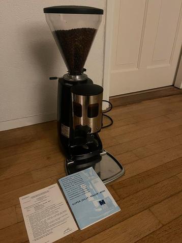 Koopje - Mazzer Super Jolly koffie grinder - RVS en z.g.a.n. beschikbaar voor biedingen