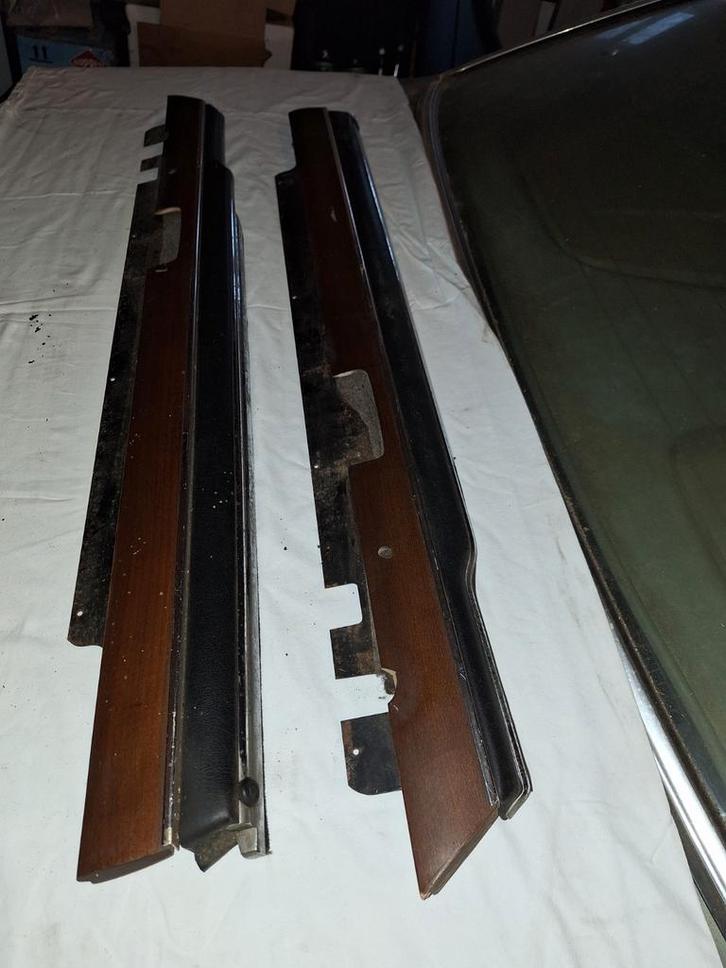 BMW E9 2500 2800 cs csi csl deurlijsten interieur, Auto-onderdelen, Interieur en Bekleding