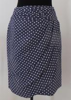 SUB.R I Elegant Rokje I Mt 38/40 I Blauw met Witte Polkadot, Kleding | Dames, Rokken, Maat 38/40 (M), Blauw, Ophalen of Verzenden