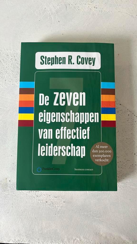 De zeven eigenschappen van effectief leiderschap, Boeken, Advies, Hulp en Training, Zo goed als nieuw, Ophalen of Verzenden