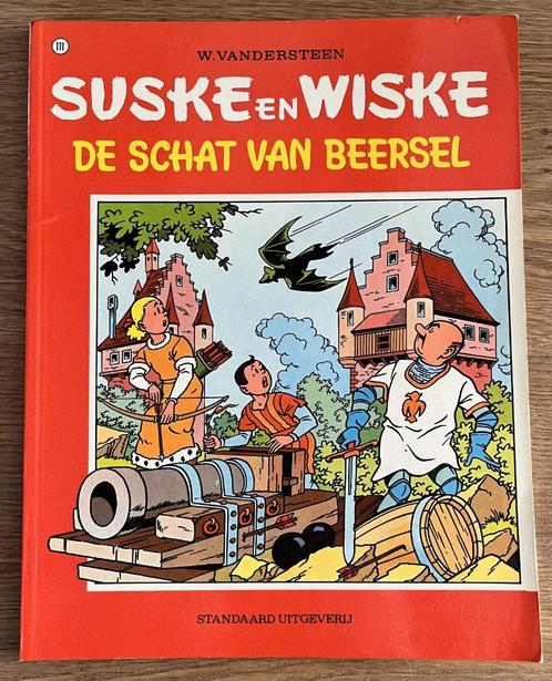 Suske en Wiske - De schat van Beersel -111(1973) Strip, Boeken, Stripboeken, Gelezen, Eén stripboek