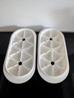 Tupperware ijsblokjes schaaltjes, Ophalen of Verzenden, Zo goed als nieuw, Crème, Schaal