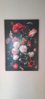 Stilleven met bloemen schilderij 90x60cm, Ophalen of Verzenden