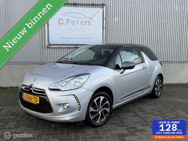Ds 3 1.2 PureTech Chic Automaat DS3 2016 / Clima / Parkeerse, Auto's, DS, Bedrijf, Te koop, DS 3, ABS, Airbags, Airconditioning