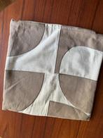 Geometric kussensloop, Ophalen of Verzenden, Gebruikt, Beige, Vierkant