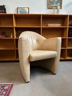 Vintage design Leolux Carabita, leren easy chair, Huis en Inrichting, Leer, Ophalen of Verzenden, Zo goed als nieuw