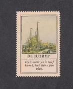 Verzamelplaatje Sluitzegel Jutrijp De Jutryp Friesland., Verzamelen, Ophalen of Verzenden, Zo goed als nieuw