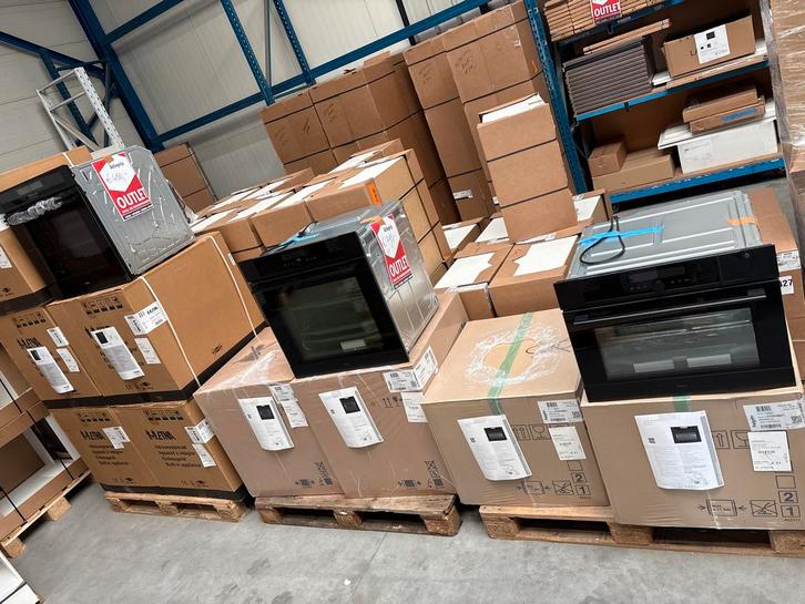 Outlet Bruynzeel Combi/stoomovens, Magnetron, Witgoed en Apparatuur, Ovens, Nieuw, Inbouw, Oven, 45 tot 60 cm, Hete lucht, Draaiplateau