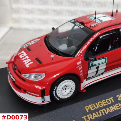 Peugeot 206 WRC Gronholm New Zealand Rally 2003 IXO 1:43 OVP, Hobby en Vrije tijd, Modelauto's | 1:43, Nieuw, Auto, Overige merken