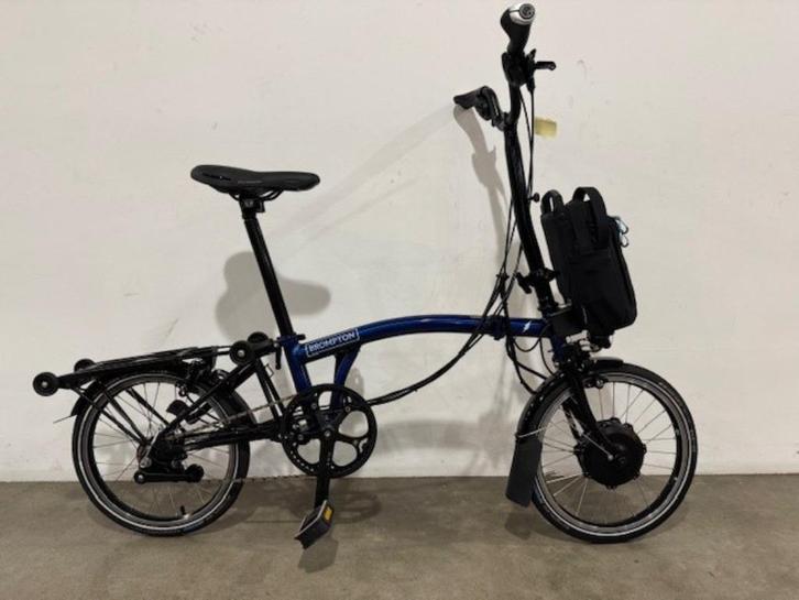 Brompton Elektrische vouwfiets 2023, Fietsen en Brommers, Fietsen | Vouwfietsen, Gebruikt, Brompton, 16 tot 18 inch, Totaal opvouwbaar