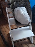 Tripp Trapp stoel met accessoires, Kinderen en Baby's, Kinderstoelen, Ophalen, Gebruikt, Meegroeistoel, Stoelverkleiner