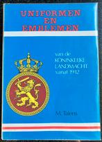 M. Talens, Uniformen en emblemen Kon. Landmacht vanaf 1912, Ophalen of Verzenden, Zo goed als nieuw, Luchtmacht