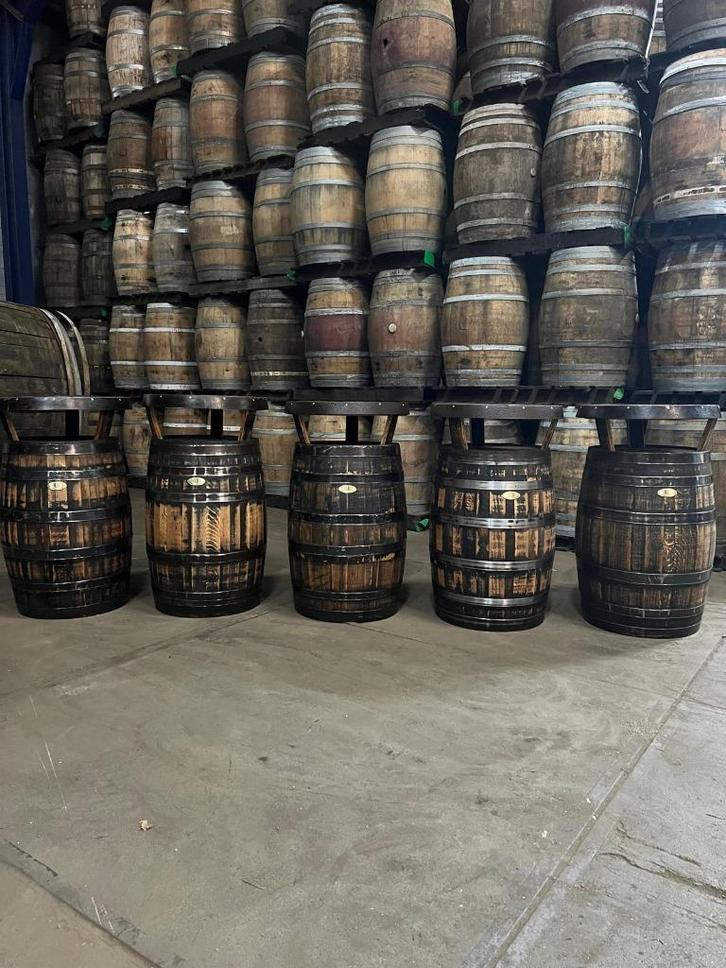 Regentonnen, Kuipen, Bloembakken, Kisten,  MEGASALE, Tuin en Terras, Regentonnen, Nieuw, Hout, 150 liter of meer, Met kraantje