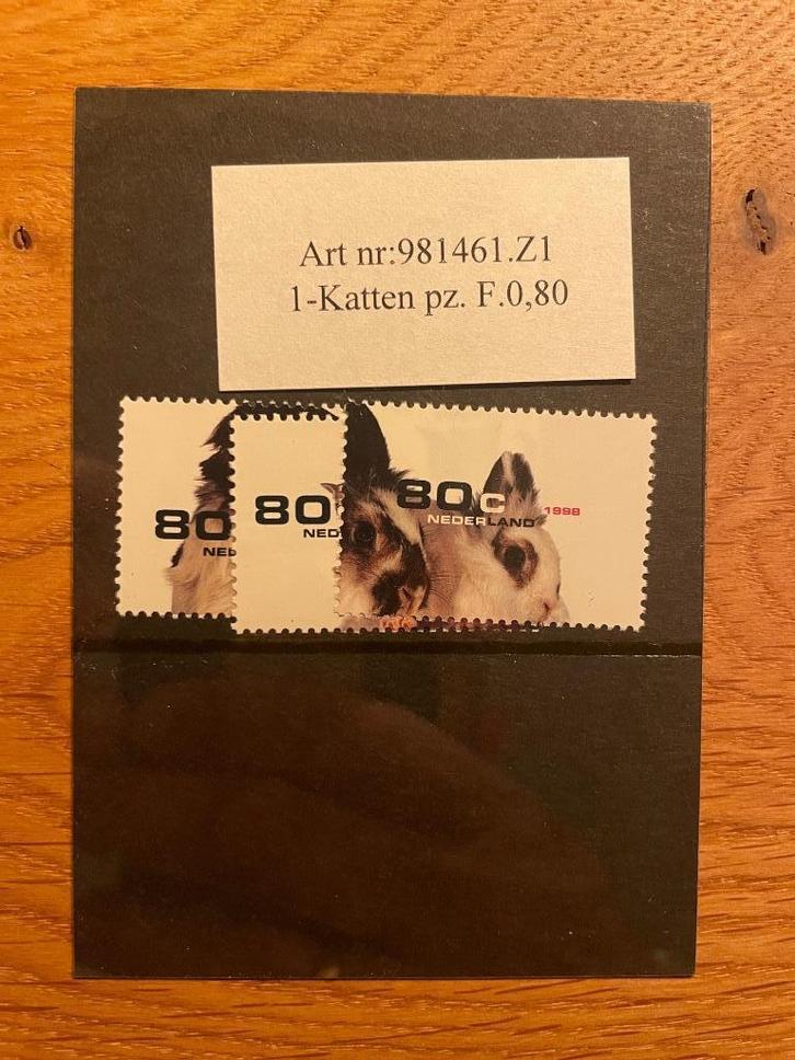 105. NVPH 1779-1781 Natuur en Milieu postfris, Postzegels en Munten, Postzegels | Nederland, Postfris, Na 1940, Ophalen of Verzenden