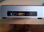 Intel NUC mini pc, i3, 4GB RAM, 120GB SSD Windows 10 Pro, Computers en Software, Desktop Pc's, 2 tot 3 Ghz, Ophalen of Verzenden