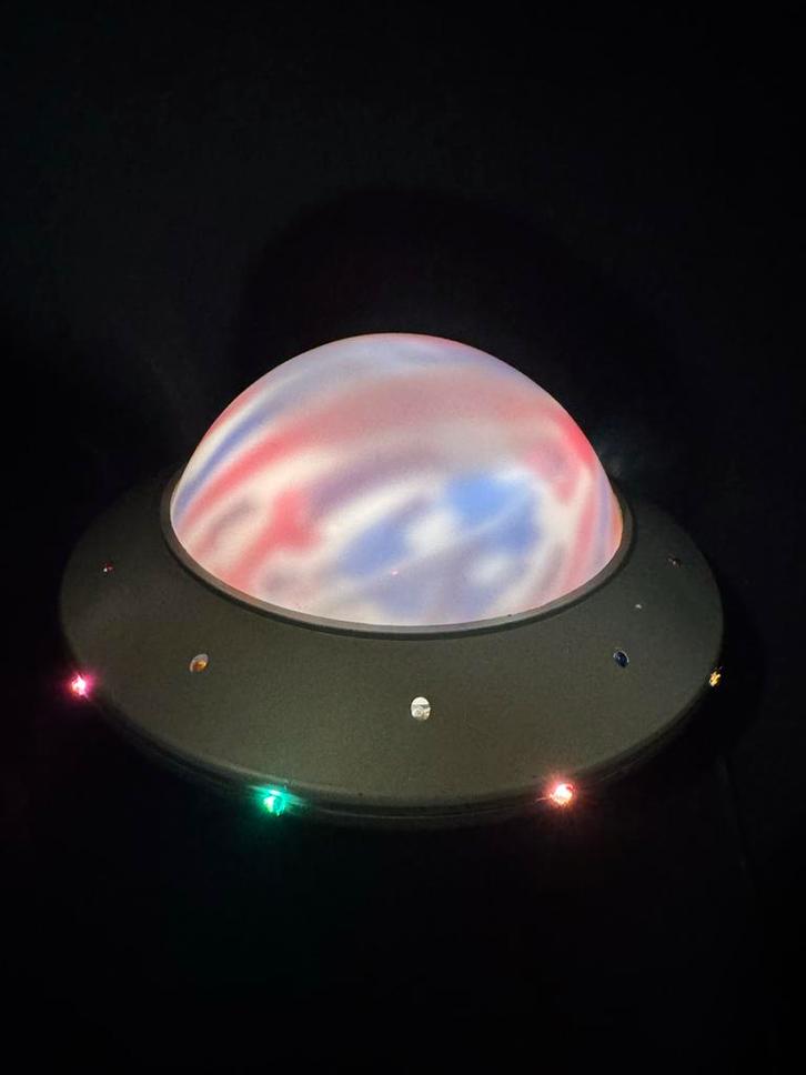 Retro Space Age Lamp - Sfeervolle Verlichting, Huis en Inrichting, Lampen | Hanglampen, Nieuw, Minder dan 50 cm, Kunststof, Ophalen of Verzenden