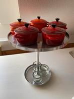 Le Creuset aardewerk minipannetje, Huis en Inrichting, Keuken | Potten en Pannen, Ophalen of Verzenden, Zo goed als nieuw