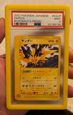 Zapdos 024/P McDonald’s Promo 2002 - PSA 9 MINT, Hobby en Vrije tijd, Verzamelkaartspellen | Pokémon, Ophalen, Zo goed als nieuw