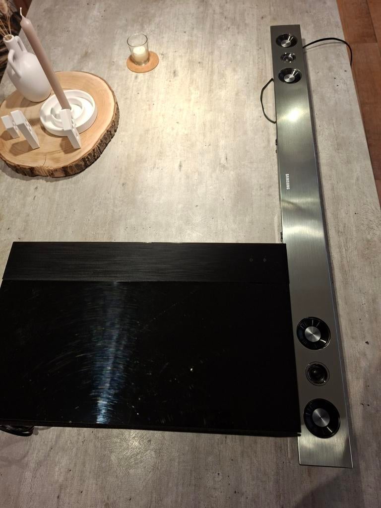 Samsung HW-D570 Soundbar met Bass Booster, Ophalen of Verzenden, Met externe subwoofer, Gebruikt