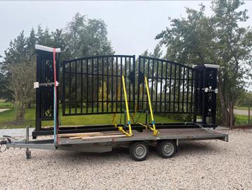 Stalen toegangspoort NIEUW!!! beschikbaar voor biedingen